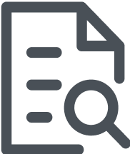 lens and sheet icon